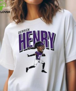 Baltimore Ravens Derrick Henry Caricature T Shirt