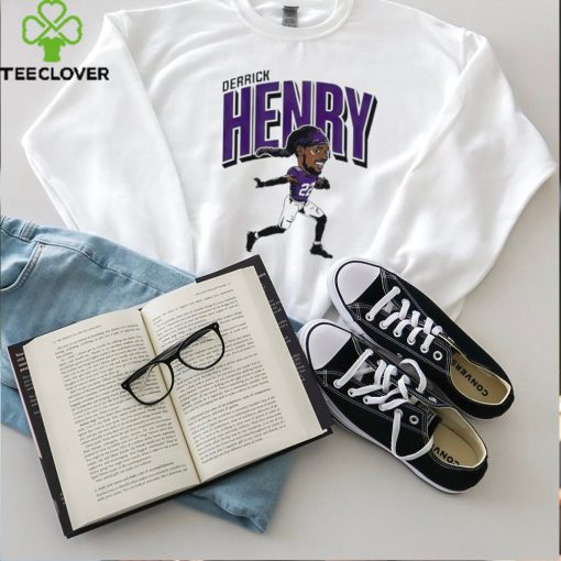 Baltimore Ravens Derrick Henry Caricature T Shirt