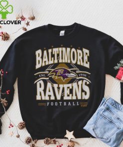 Baltimore Ravens Established Banner T Shirt