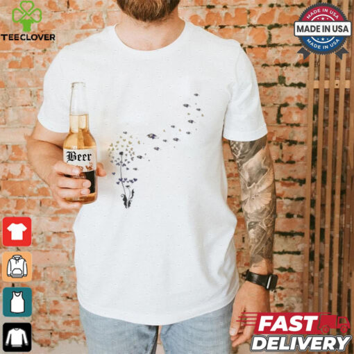 Baltimore Ravens Floral Dandelion Shirt