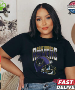 Baltimore Ravens Gradient Helmet shirt