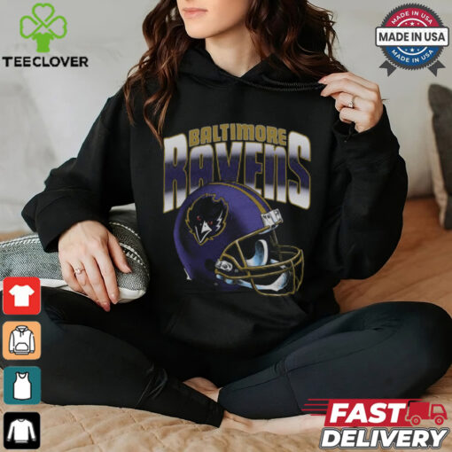 Baltimore Ravens Gradient Helmet hoodie, sweater, longsleeve, shirt v-neck, t-shirt