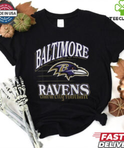 Baltimore Ravens Gridiron Charm City Football T Shirt