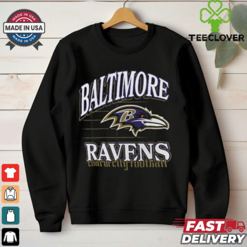 Baltimore Ravens Gridiron Charm City Football T Shirt