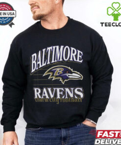 Baltimore Ravens Gridiron Charm City Football T Shirt