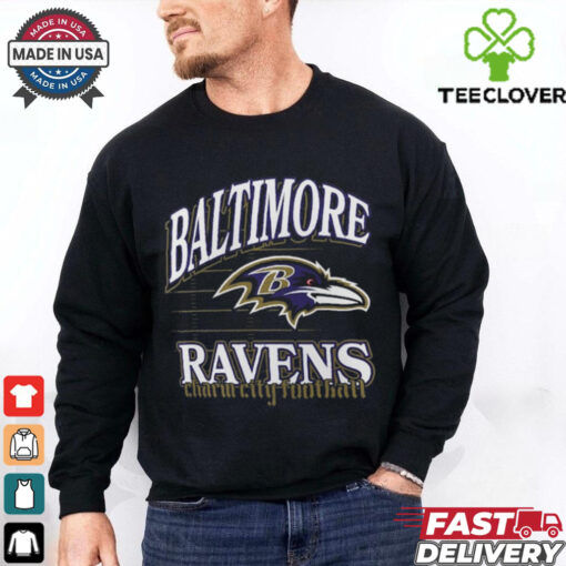 Baltimore Ravens Gridiron Charm City Football T Shirt