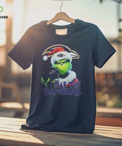 Baltimore Ravens Grinch Fear The Christmas 2023 Thoodie, sweater, longsleeve, shirt v-neck, t-shirt