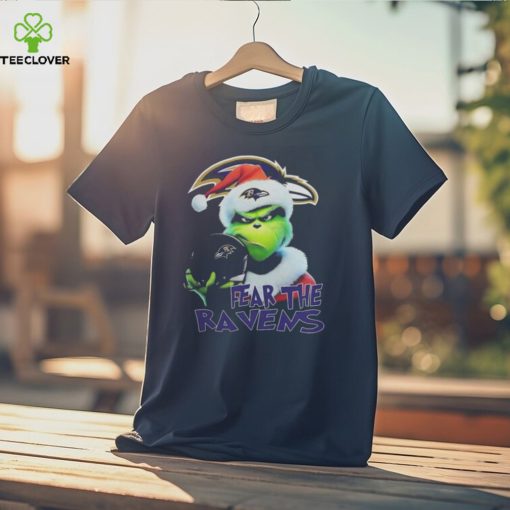 Baltimore Ravens Grinch Fear The Christmas 2023 Thoodie, sweater, longsleeve, shirt v-neck, t-shirt