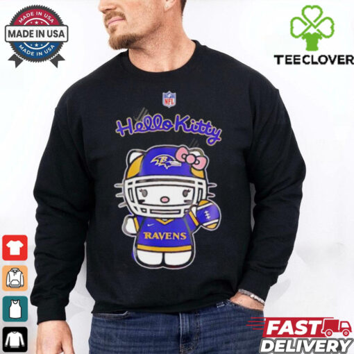 Baltimore Ravens Hello Kitty shirt