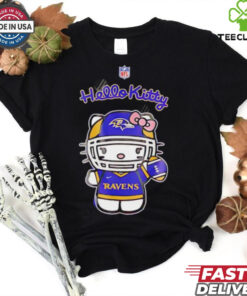 Baltimore Ravens Hello Kitty shirt