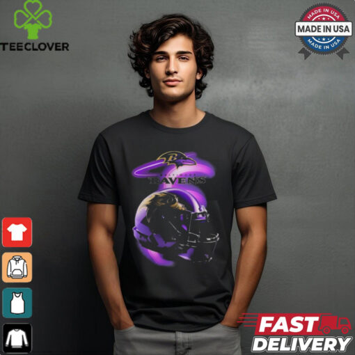 Baltimore Ravens Helmet Logo Shirt