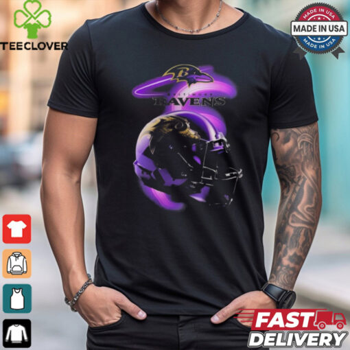 Baltimore Ravens Helmet Logo Shirt