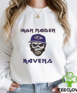 Baltimore Ravens Iron Maiden Rock Band Music T Shirt