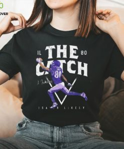 Baltimore Ravens Isaiah Likely The Catch 80 Signature Shirt