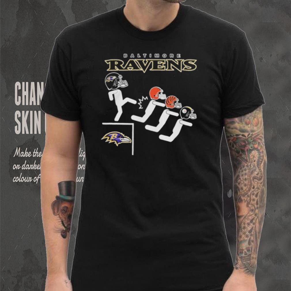 Baltimore Ravens Kick On NFL Teams Browns, Bengals And Steelers Shirt Baltimore Ravens Kick On NFL Teams Browns, Bengals And Steelers Shirt