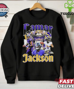 Baltimore Ravens Lamar Jackson Notorious Player T Shirts