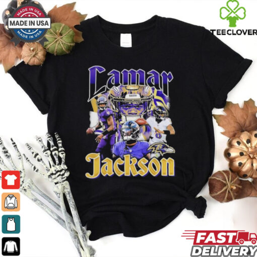 Baltimore Ravens Lamar Jackson Notorious Player T Shirts
