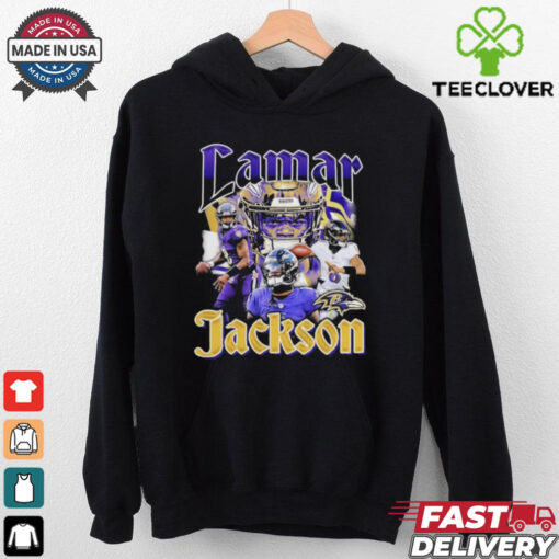 Baltimore Ravens Lamar Jackson Notorious Player T Shirts