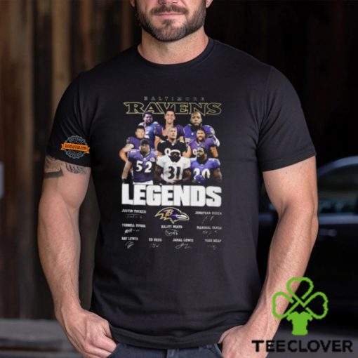 Baltimore Ravens Legendary History Signature Unisex T Shirt