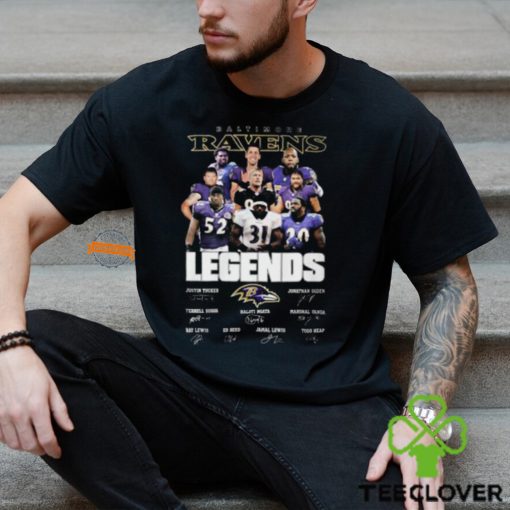 Baltimore Ravens Legendary History Signature Unisex T Shirt