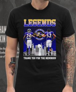 Baltimore Ravens Legends Ed Reed and Ray Lewis thank you for the memories shirt 5 Baltimore Ravens Legends Ed Reed and Ray Lewis thank you for the memories shirt