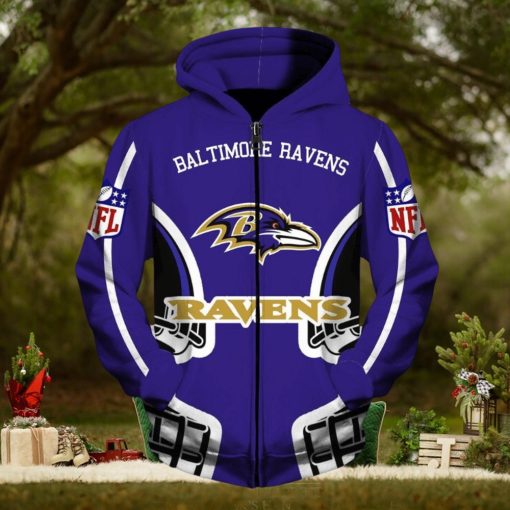 Baltimore Ravens Logo Sport Unisex Style Hoodie