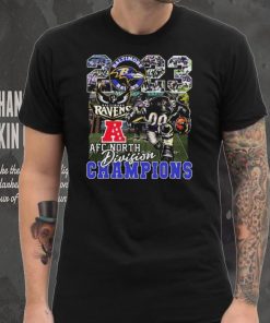 Baltimore Ravens Mascot 2023 AFC North Division Champions Shirt