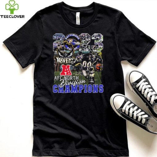 Baltimore Ravens Mascot 2023 AFC North Division Champions Shirt