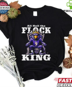 Baltimore Ravens Mascot All Hail the Flock King shirt