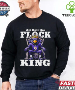 Baltimore Ravens Mascot All Hail the Flock King shirt