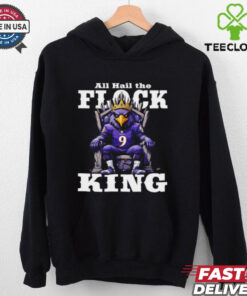 Baltimore Ravens Mascot All Hail the Flock King shirt