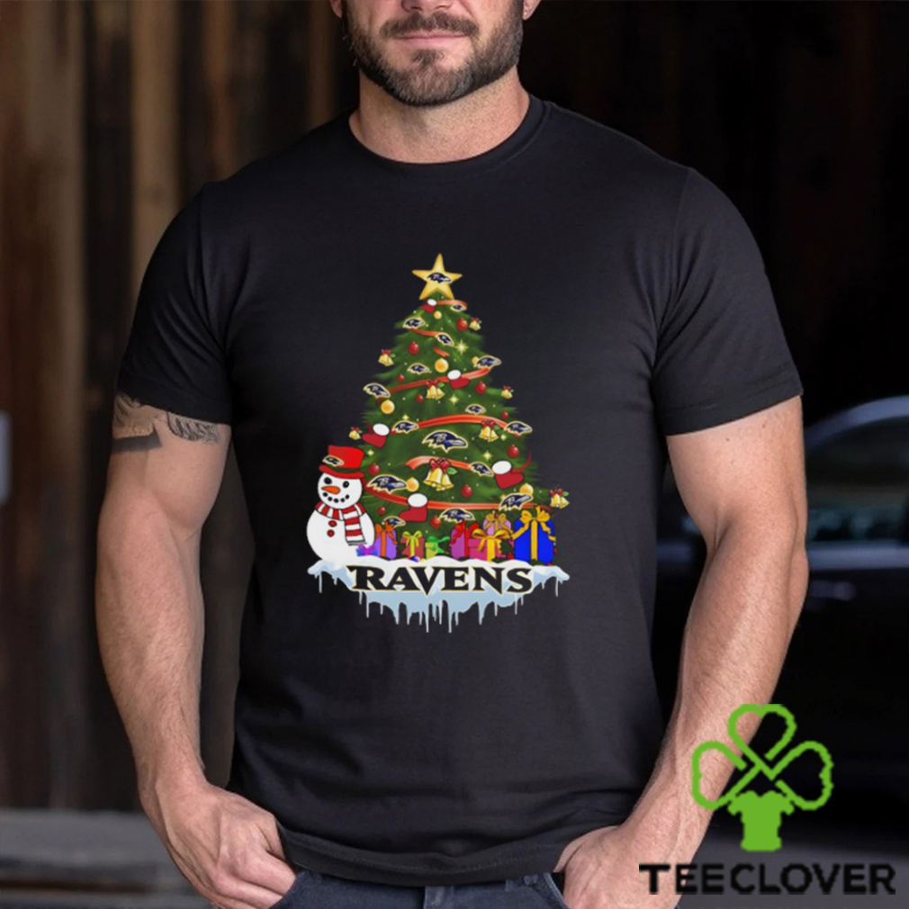 Baltimore Ravens Merry Christmas Nfl Football Sports Print Dark Front Shirt Baltimore Ravens Merry Christmas Nfl Football Sports Print Dark Front Shirt
