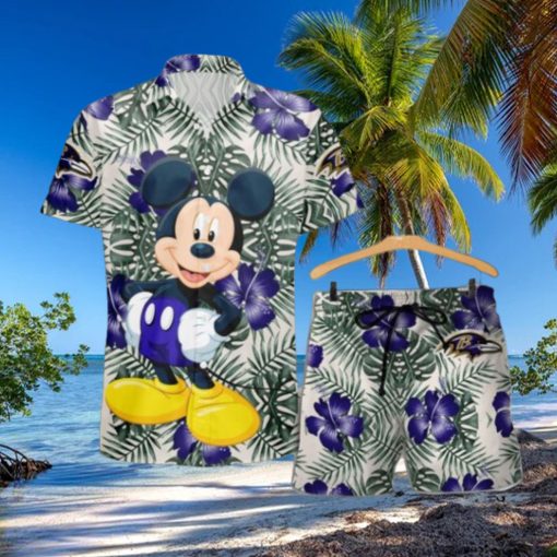 Baltimore Ravens Mickey Hawaiian Shirt