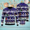 Santa Claus Snowman Elf So Happy Art Style Ugly Christmas Sweater Unique Gift For Men And Women