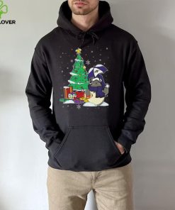 Baltimore Ravens NFL Football Cute Tonari No Totoro Christmas Tree Shirt