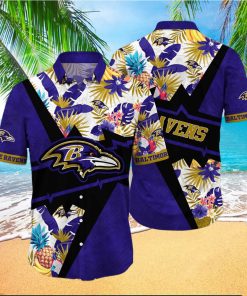 Baltimore Ravens NFL For Sports Fan Summer Hawaiian Style Shirt