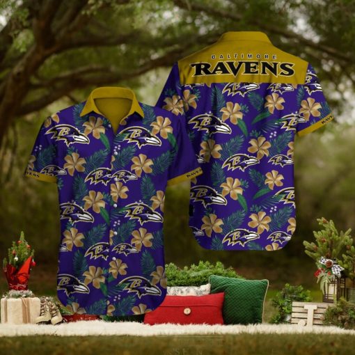 Baltimore Ravens NFL Hawaiian Shirt Summer for Fans Zanaboutique