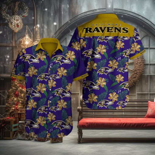 Baltimore Ravens NFL Hawaiian Shirt Summer for Fans Zanaboutique