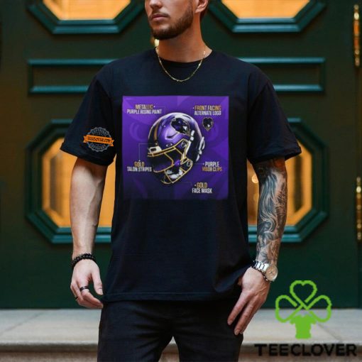 Baltimore Ravens NFL New Season Helmet Details Unisex T Shirt