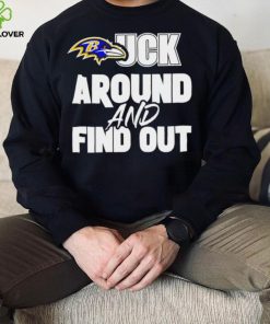 Baltimore Ravens NFL fuck around and find out logo 2024 shirt