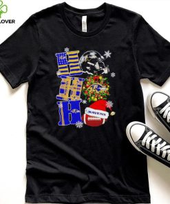 Baltimore Ravens NFL ho ho ho Christmas shirt