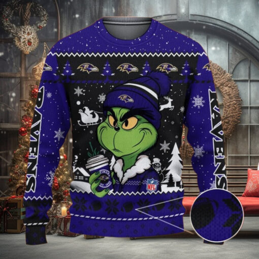 Baltimore Ravens NNHP0003 Ugly Sweater