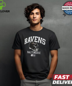 Baltimore Ravens Nike Anthracite Helmet Essential T Shirt