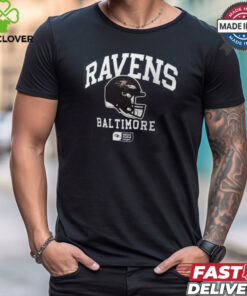 Baltimore Ravens Nike Anthracite Helmet Essential T Shirt