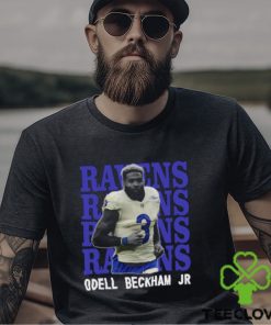 Baltimore Ravens Odell Beckham Jr 3 American football wide receiver T Shirt