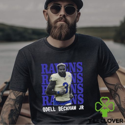 Baltimore Ravens Odell Beckham Jr 3 American football wide receiver T Shirt