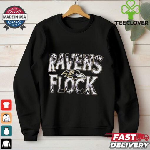 Baltimore Ravens Ravens Flock T Shirts