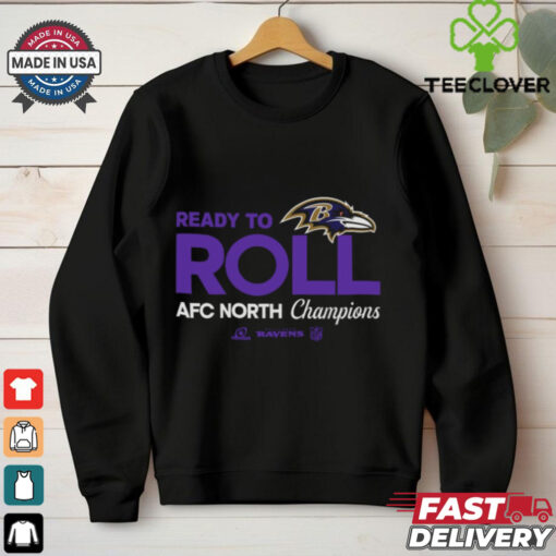 Baltimore Ravens Ready To Roll AFC North Division Champions 2024 Shirt