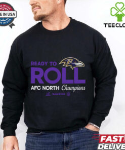 Baltimore Ravens Ready To Roll AFC North Division Champions 2024 Shirt