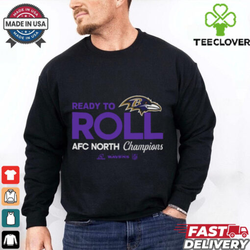 Baltimore Ravens Ready To Roll AFC North Division Champions 2024 Shirt